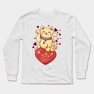 Heartcat Long Sleeve T-Shirt